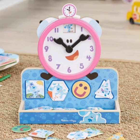 Melissa and Doug Blue's Clues Clock Toy - Picture 3 of 6